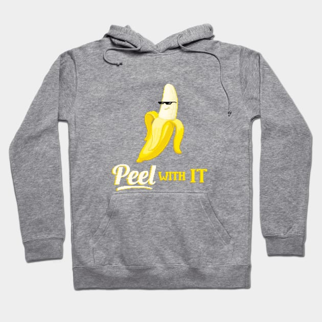 Peel With It Hoodie by SaraJArt